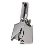 1Pcs Stainless Steel Manual Nose Mechanical Hair Trimmer No Battery Required Nose Hair Trimmer