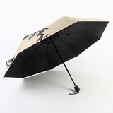 High Quality Automatic Umbrella Rain Women Three-folding Umbrella Men Windproof Sun UV Umbrella Female Waterproof Parasol