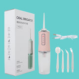 Electric Oral Irrigator Water Flosser USB Rechargeable XP7 Waterpick For Outdoor and Home Portable Tooth Scaler