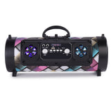 2022Portable Bluetooth-compatible Speaker Column Outdoor Wireless Speaker Music Stereo Subwoofer Speaker Move KTV 3D Sound FM