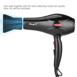 2200W Electric Hair Dryer Professional Large Power Below Dryer Barbershop Hot Cold Wind Hairdryer Wind Collector Diffuser Nozzle