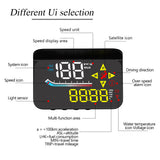 M17 HUD Head Up Display OBD2 GPS Dual System Windshield Speed Projector Auto Car Security Alarm Electronic Accessories