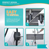 Kitchen Faucet With Pull Down Sprayer Brushed Nickel, High Arc Single Handle Kitchen Sink Faucet With Water Lines