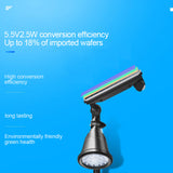 18LED outdoor sensor auto Solar Lampe Licht control Scheinwerfer Rasen Wasserdichte Panel Power Einstellbare Flut Lampe weiGa
