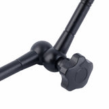 11 Inch DSLR Rig Movie Kit Articulating Magic Arm + Super Clamp Crab Plier Clip for Camcorder LCD Monitor Led Flash Light ACEHE