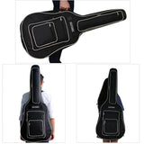 41 Inch Fully Padded Waterproof Guitar Cover Case with Capo Guitar Capo -for 6-String Acoustic and Electric Guitar