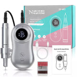 Cordless Nails File LCD Display Electric Nail Drill Machine 35000RPM Professional Manicure Pedicure Tools E File Nail Equipment