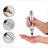 Massage Pen Electronic Acupuncture Laser Circulating Electric Meridian Pen Therapy Heal Meridian Energy Pen Relief Pain Tool