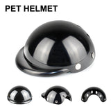 Pet Dog Helmet Motorcycle Helmet Outdoor Bike Doggy Cap for Small medium Dogs Cats Safety Protect Helmet S/M Pet Accessories
