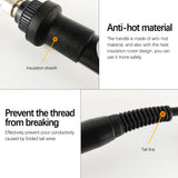 80W LCD Intelligent Digital Electric Soldering Iron Anti-hot 180~480℃ Adjustable Temperature Constant Electric Soldering Iron