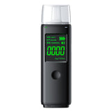 Professional Breath Tester LCD Screen Display Portable Alcohol Testers USB Breathalyzer Alcohol Test Tools with 4 Mouthpieces