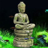 Aquarium Decoration Elephant God Shakyamuni Statue Underwater Landscape Ornament