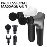 Professional Electric Muscle Massage Gun Deep Tissue Fascia Gun for Body Massage Handheld Fitness Pain Relief Relaxation