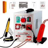 SUNKKO 709A Battery Spot Welder 18650 Precision Pulse Welding Machine With Mobile Soldering Pen Lithium Battery Weld Spot Welder