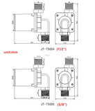 JT-750D DC 12V Water Pump Brushless Motor Pump 1/2'' 5/8'' Thread Max 7M 900L/H Ultra-quiet Car Washing Gardon Using Pump