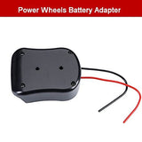 Battery Adapter for Makita 18V Battery Dock for Power Wheels Adapter for Ride on Cars Modify DIY Cordless Light Robotics