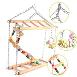 1Pcs Parrot Cage Toy Squirrel Hamster Squirrel Hammock Bird Nest Swing Ladder