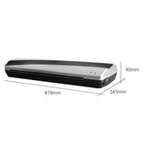 U-340S Household Plastic Sealing machine Small Photo Laminating machine Office Photo photo Cold Laminating machine 300mm/Min