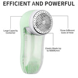 Mini Electric Clothes Sweater Fabric Shaver, Furniture Upholstery Couch Bed Portable Fuzz Pill Shaver Lint Remover