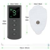 4 Modes Tens Machine 9 Intensity 4 Electrode Pads for Pain Relief EMS Muscle Stimulation Pulse Massage Tens Electroestimulador