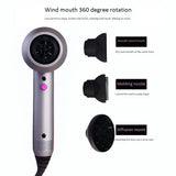 Hot Cold Air Profession Brushless Infrared Salon Blow Dryer Negative Ionic Blcd Hair Dryer