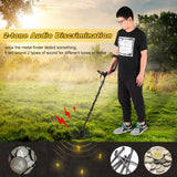 TX850 3.7-inch LCD Metal Detector Outdoor Underground Metal Finder Treasure Hunter Gold Prospector Gold Nugget Seeking Device