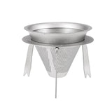 Camping Cookware Outdoor Titanium Coffee Filter Outdoor  Detachable Travel Travel Tableware Tourist Camping Coffee Filter