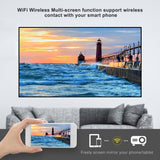 Thundeal GA828 Full HD Projector Native 1920x1080P Projetor WIFI Android 9.0 Smart Phone Video Beamer LED 3D Home Theater Cinema