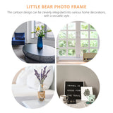 7inch Photo Frame Lovely Kids Picture Frame Creative Little Bear Photo Holder