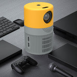 YT400 LED Mobilephone Video Projector Home Theater Movie Player Mini Smartphone Projector Portable Clear Projector