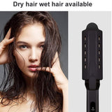 Hair Straightener Ceramic Ionic Flat Iron Straightens With Four Adjustable Temperature Hair Treatment Styling Tools