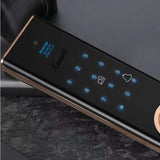Smart Home Lock TUYA  App Remote Dynamic Anti-theft Door Combination Lock Free Handle