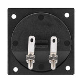 Speakers Terminal Box Push Spring Type 2 Binding Post Cable Connector 3.8MM Thicken Base Plate Acoustic Components