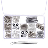 Electric Guitar Screw Kit Assortment Box with Springs for Electric Guitar Bridge,Pickguard Tuner and A Tweezer