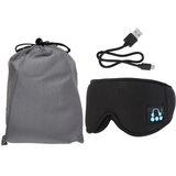 1PC Air Permeable Adjustable Handsfree Eye Mask Sleep Headphone for Travel Sleeping