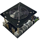 3000W ZVS high frequency induction heating 3KW high power high frequency machine quenching with power meter overload protection