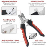 Pet Nail Clipper Stainless Steel Cat Dog Nail Trimmer Dogs Grooming Scissors Clippers Cats Toe Claw Trimmer Pet Cleaning Tools