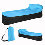 Inflatable Sofa Adult Beach Lounge Chair Fast Folding Camping Sleeping Bag Waterproof Bag Lazy Camping Sleeping Bags Air Bed