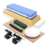 Whetstone Set, Premium Whetstone Whetstone 2 Sides Grit 1000/6000 Water Stone, Axe/Axe Whetstone 180/320 Grit