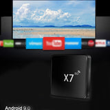 X7 TV Box 1GB＋8GB Quad Core Dual Band 2.4G/5G Media Player WIFI EU Plug