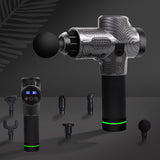 Massage Gun Fascia Gun LCD Display Sport Therapy Muscle Massager Body Relaxation Pain Relief Slimming Shaping Massager With Bag