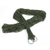240X80CM Nylon Hammock Portable Garden Mesh Net Sleeping Bed for Outdoor Travel Camping Swing Chair Hanging Hammock Accessories