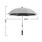 Flexible Adjustable Baby Stroller Umbrella Holder Accessories Mount Multiused Wheelchair Parasol Shelf Bike Connector