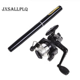 Mini Pen Appearance Fishing Rod Portable Rotating Wheel Fishing Rod 1 Piece Winter Outdoor Fishing Rod Fishing Accessories
