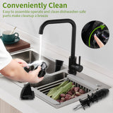 LUFVEBUT Masticating Juicer, Slow Juicer Extractor  Anti-drip Mouth, Quiet Motor, Ideal for Nutrient Fruit and Vegetable Juice