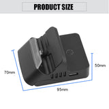 Portable Charging Dock Stand For Nintendo Switch/Lite TV HDMI-Compatible Video Conversion Adapter USB Charger Station