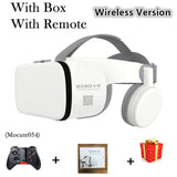 Bobo VR Bobovr Z6 Bluetooth 3 D Casque Viar 3D Glasses Virtual Reality Headset Helmet Goggles Lenses Video for Phone Smartphone