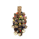 Bird Toys Natural Wood Large Parrot Toy Bird Toys Best for African Grey Macaws Cockatoos Parrot Birds and More