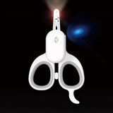 Baitewei New Pet Double LED Light Blood Line Nail Clippers UV Light Cat Moss Cleaning and Beauty Tools Cat and Dog Nail Clippers