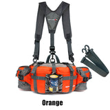 Outdoor Sports Waist Bag Waterproof Hiking Cycling Climbing Bicycle Pack Fanny Pack with Water Bottle Holder Mountainering Bag